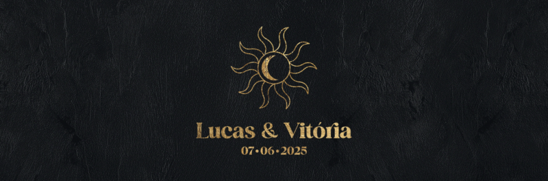 Lucas & Vitória - Convite